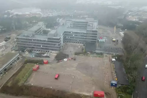 Demolition Works Continue at Ashdown House in Hastings