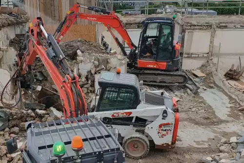 Demolition at Clarion Regeneration