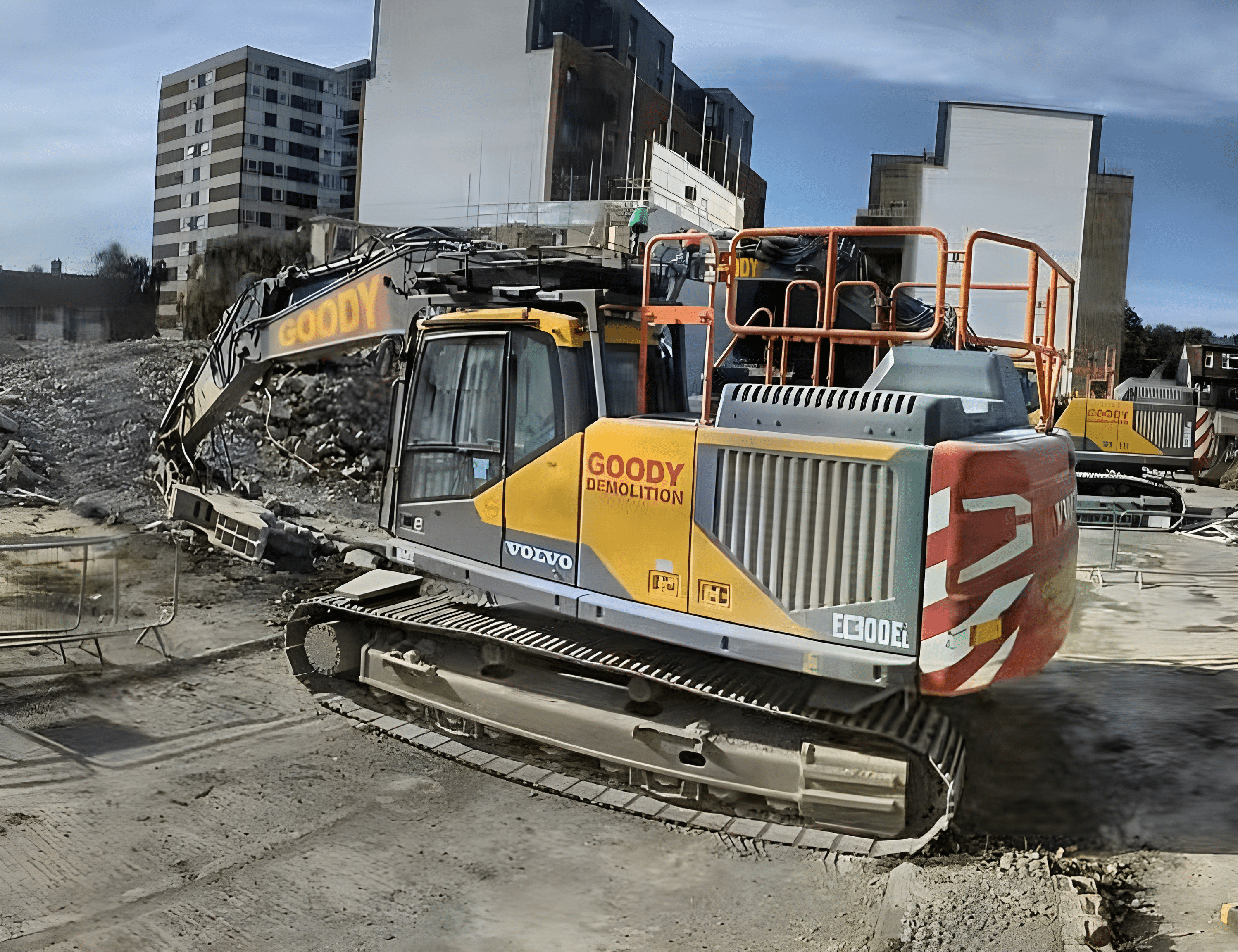 Demolition Timelapse at High Path Phase 2 (Marsh Court & Lovell House)